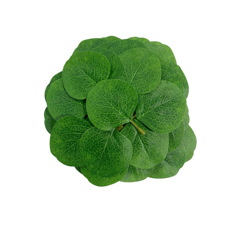 50 Pcs Artificial Eucalyptus Leaves Bulk Fall Decor 14 Colors Silk Leaves