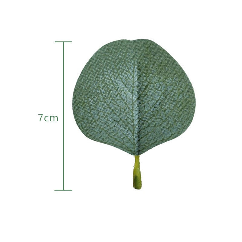50 Pcs Artificial Eucalyptus Leaves Bulk Fall Decor 14 Colors Silk Leaves