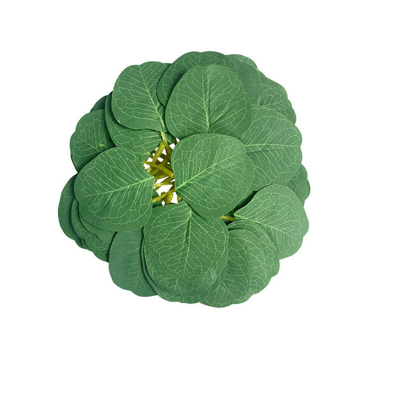 50 Pcs Artificial Eucalyptus Leaves Bulk Fall Decor 14 Colors Silk Leaves