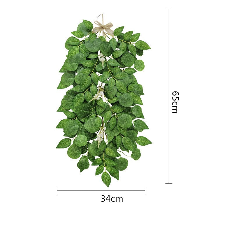 Artificial Eucalyptus Pendant Wisteria Leaf Hanging Greenery Plants Bulk Wholesale