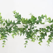 66 Inch Eucalyptus Rattan Boxwood Hanging Garland Greenery UV Protected Artificial Plant