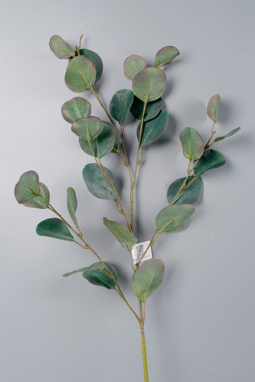 Artificial Eucalyptus Long Stems 35 Inch 10 Pcs Bulk Silk Green Leaves