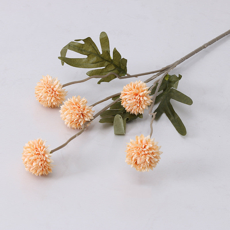 8 Colors Artificial Silk Pompon Mums 8 Pcs Bulk Chrysanthemums for DIY Bouquets