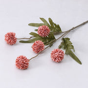8 Colors Artificial Silk Pompon Mums 8 Pcs Bulk Chrysanthemums for DIY Bouquets