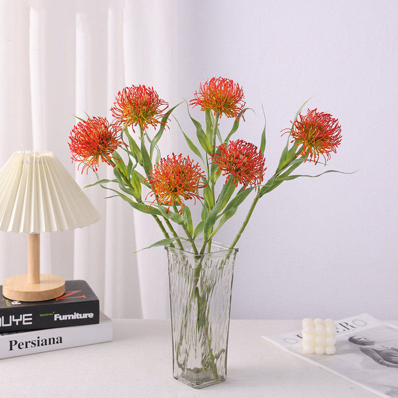 20 Inch Soft Latex Spider Mum Stems, UV Resistant Artificial Flowers, 10 Pcs for Table Centerpieces