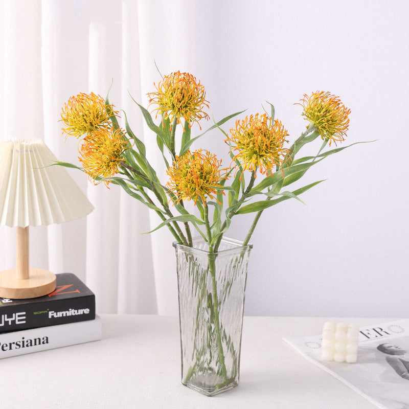 20 Inch Soft Latex Spider Mum Stems, UV Resistant Artificial Flowers, 10 Pcs for Table Centerpieces