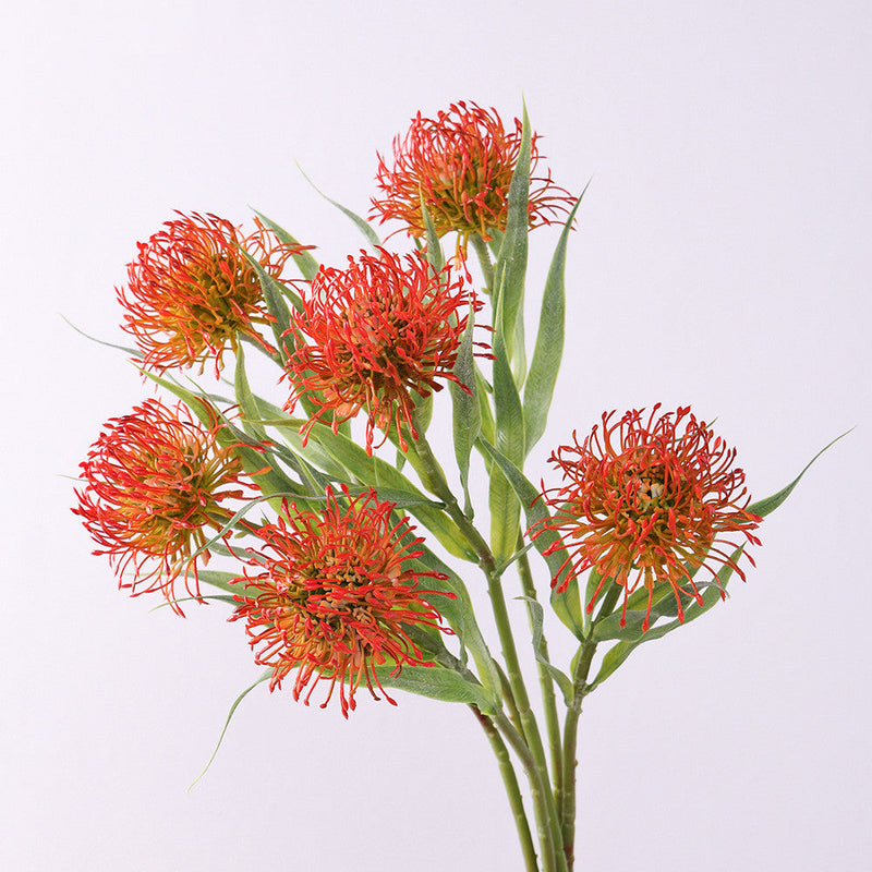20 Inch Soft Latex Spider Mum Stems, UV Resistant Artificial Flowers, 10 Pcs for Table Centerpieces