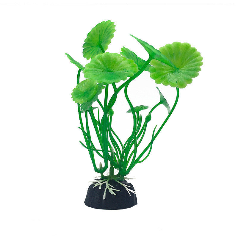 10 Pcs Artificial Aquarium Plants Bulk Fish Tank Decorations Mixed Styles
