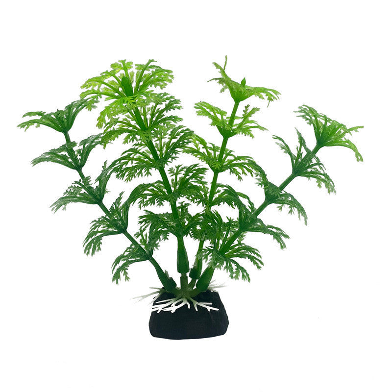 10 Pcs Artificial Aquarium Plants Bulk Fish Tank Decorations Mixed Styles
