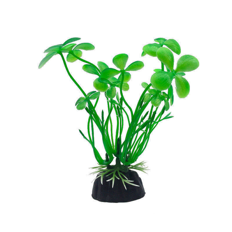 10 Pcs Artificial Aquarium Plants Bulk Fish Tank Decorations Mixed Styles