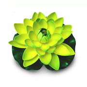 7 Inch Artificial Lily Lotus Floating Pads for Ponds, Bulk Quantity, Outdoor Use