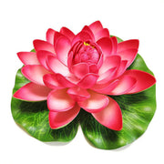 7 Inch Artificial Lily Lotus Floating Pads for Ponds, Bulk Quantity, Outdoor Use