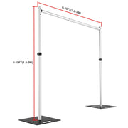 Artificial Flower Wall Stand Adjustable Pipe and Drape Support Frame Bulk Wholesale