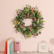 Artificial Daisy Flower Wreath 20 Inch Bulk Wholesale
