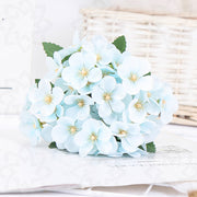 9 Inch Silk Begonia Bush Artificial Flowers Bulk Small Floral Arrangements