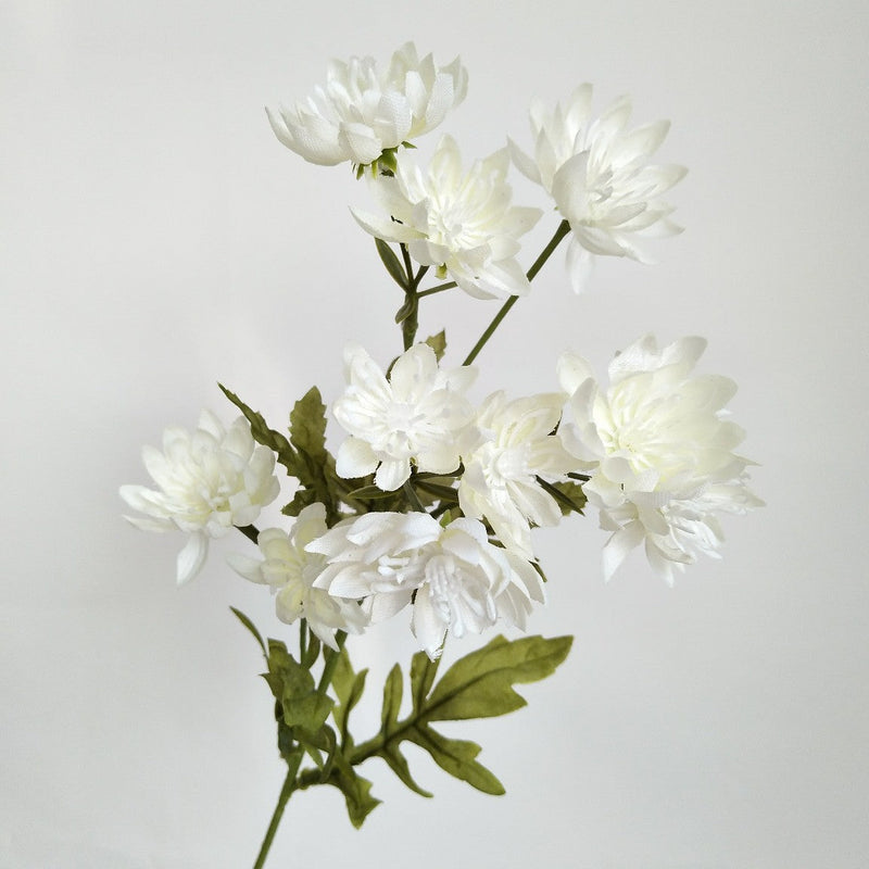 Artificial Daisy Flowers 18 Inch Silk Stems Bouquet