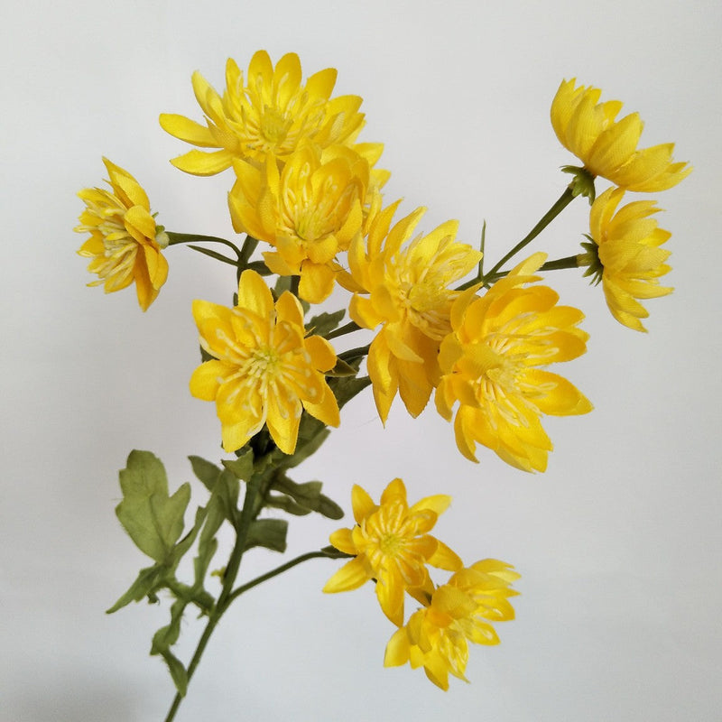 Artificial Daisy Flowers 18 Inch Silk Stems Bouquet