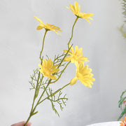 20 Inch Daisy Bouquet 10 Pcs Artificial Silk Flowers Stems Bulk Wholesale