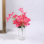Artificial Clematis Flower Bouquet 10 Pcs Silk Table Decor Bulk Wholesale