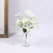Artificial Clematis Flower Bouquet 10 Pcs Silk Table Decor Bulk Wholesale