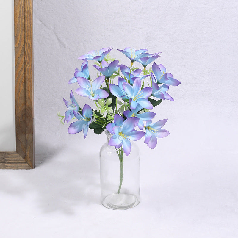 Artificial Clematis Flower Bouquet 10 Pcs Silk Table Decor Bulk Wholesale