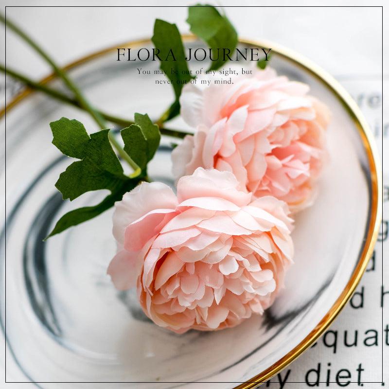 1 Branch 11 Inch Artificial Peony Flowers - Artificialmerch
