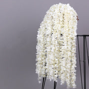 35 Inch Artificial Orchid Hanging Garland Vine - 35" Bulk Rattan Flower Decor