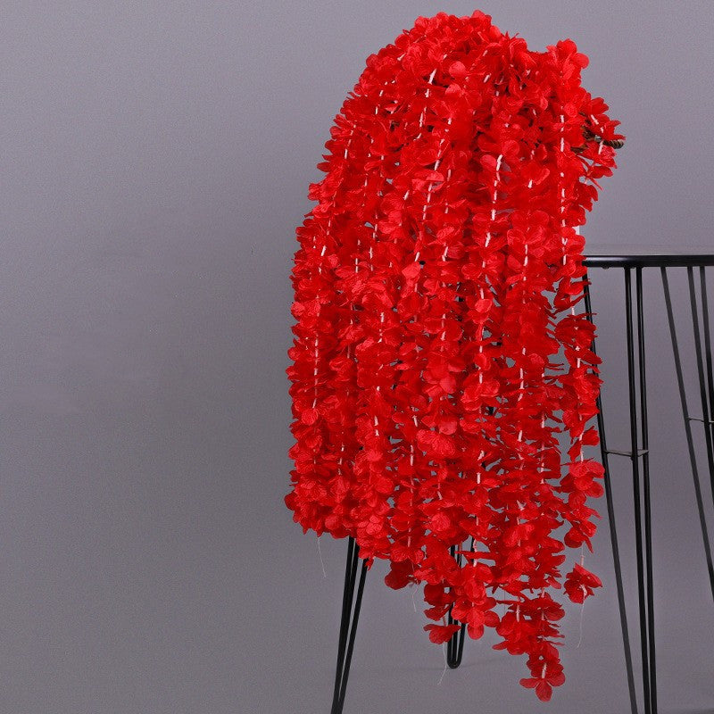 35 Inch Artificial Orchid Hanging Garland Vine - 35" Bulk Rattan Flower Decor