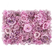 Peony Hydrangea Artificial Flower Wall Panel Mat Backdrop Bulk Wholesale
