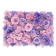 Peony Hydrangea Artificial Flower Wall Panel Mat Backdrop Bulk Wholesale