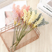 Artificial Foam Vanilla Spike Bush 12 Inch 1 Pc Artificial Flower Stem
