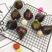 2.5 Inch Artificial Fruit Fig 50 Pcs Bulk Wholesale Decorative Faux Figs