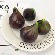 2.5 Inch Artificial Fruit Fig 50 Pcs Bulk Wholesale Decorative Faux Figs