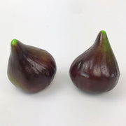 2.5 Inch Artificial Fruit Fig 50 Pcs Bulk Wholesale Decorative Faux Figs