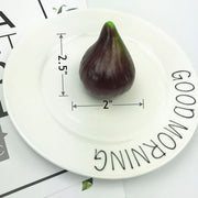 2.5 Inch Artificial Fruit Fig 50 Pcs Bulk Wholesale Decorative Faux Figs
