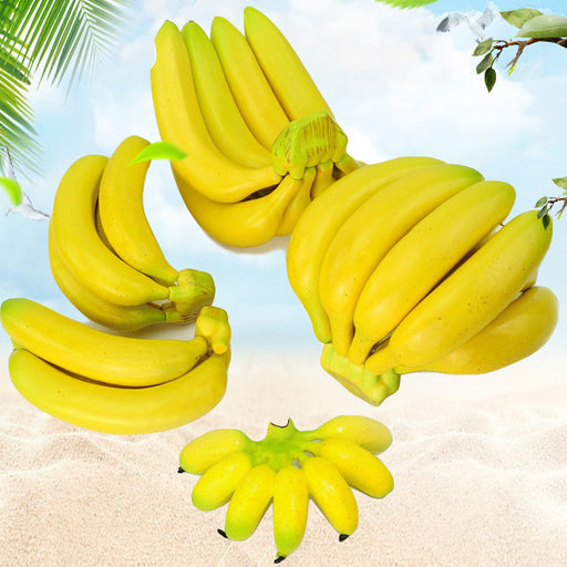 Artificial Plastic Bananas String, Bulk Wholesale, Durable Fruit Decoration