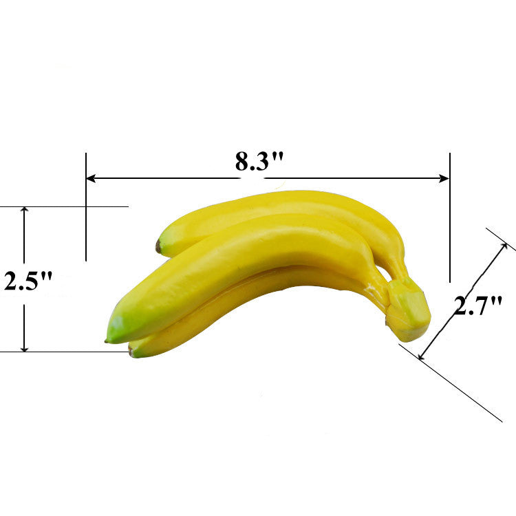 Artificial Plastic Bananas String, Bulk Wholesale, Durable Fruit Decoration