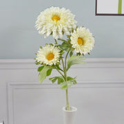 26 Inch Artificial Daisy Gerbera Spray 10 Pcs Faux Silk Flowers Bulk