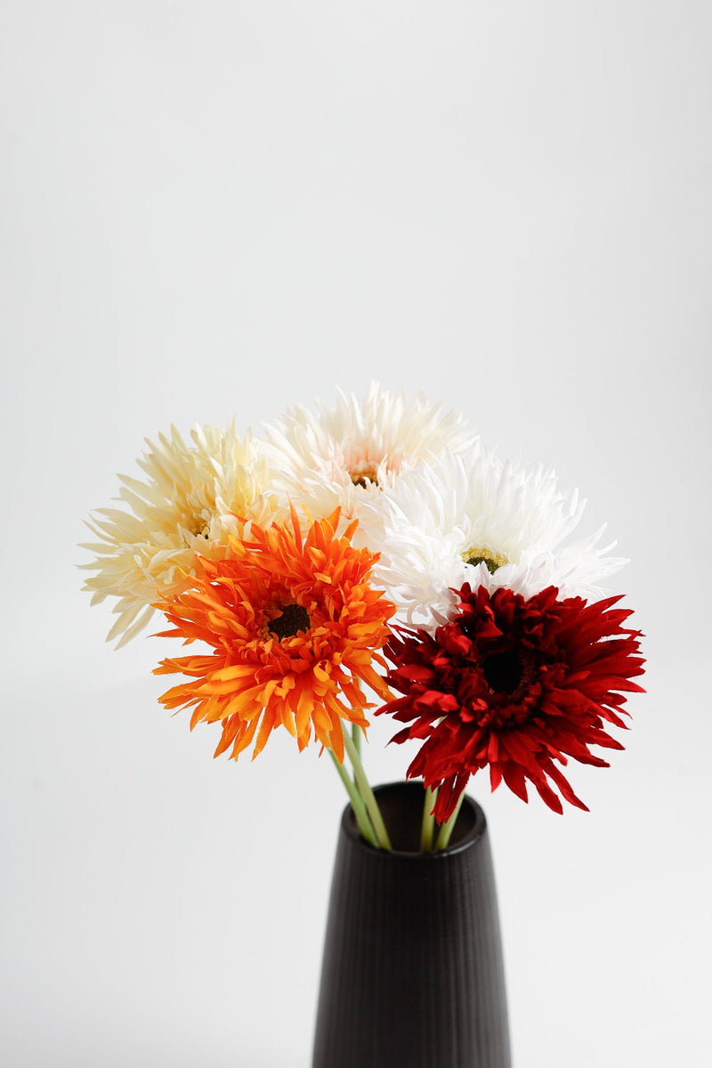 Gerber Daisy Artificial Flower Arrangement 17 Inch Silk 1 Pc