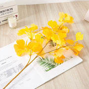 35 Inch Real Touch Ginkgo Biloba Branch Artificial Plant Bulk Wholesale