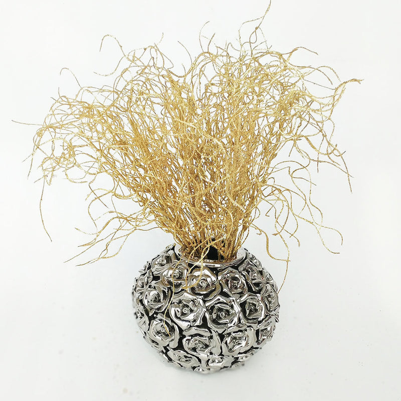 17 Inch Artificial Glitter Christmas Bush Stems 10 Pcs Decorative Picks Ornaments