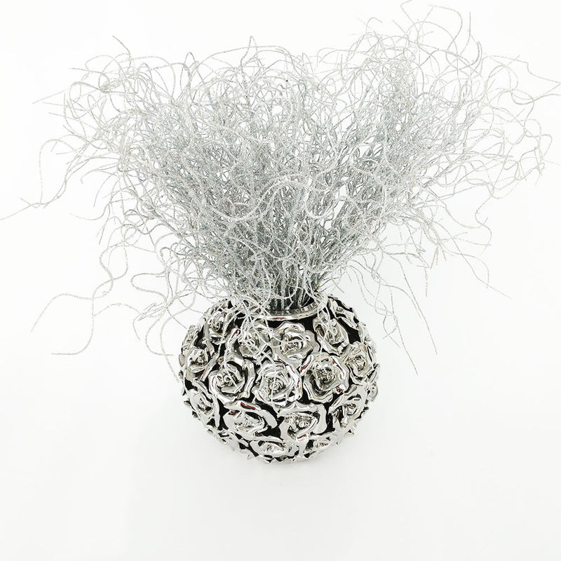 17 Inch Artificial Glitter Christmas Bush Stems 10 Pcs Decorative Picks Ornaments