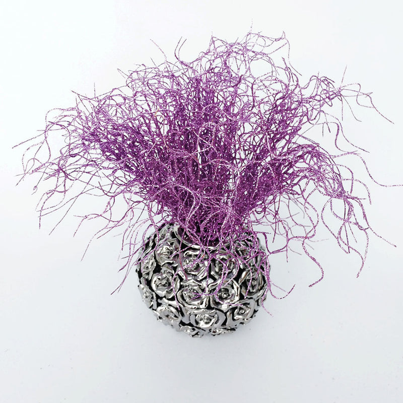 17 Inch Artificial Glitter Christmas Bush Stems 10 Pcs Decorative Picks Ornaments