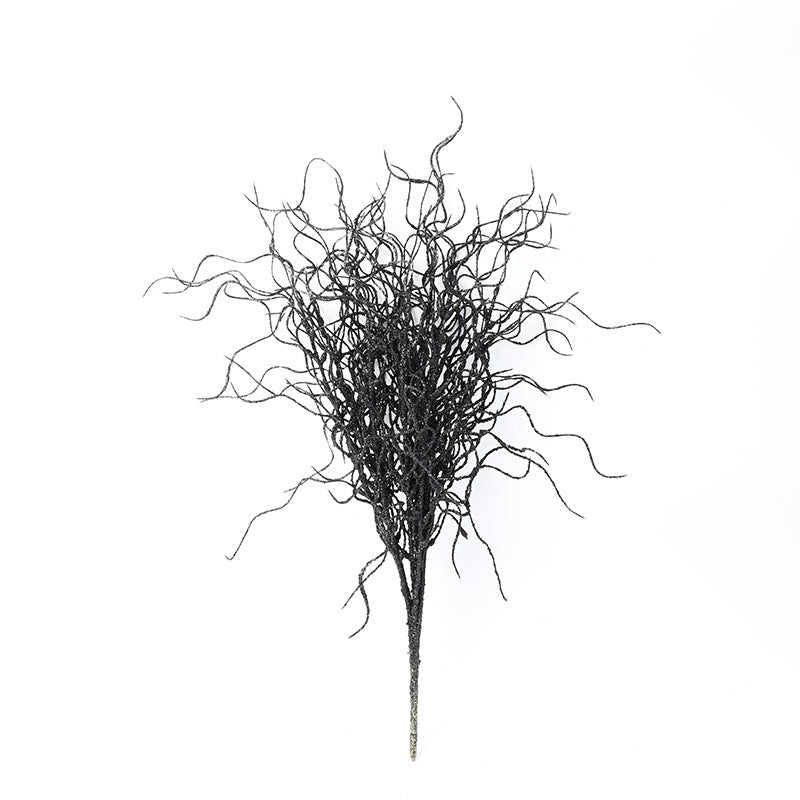 17 Inch Artificial Glitter Christmas Bush Stems 10 Pcs Decorative Picks Ornaments
