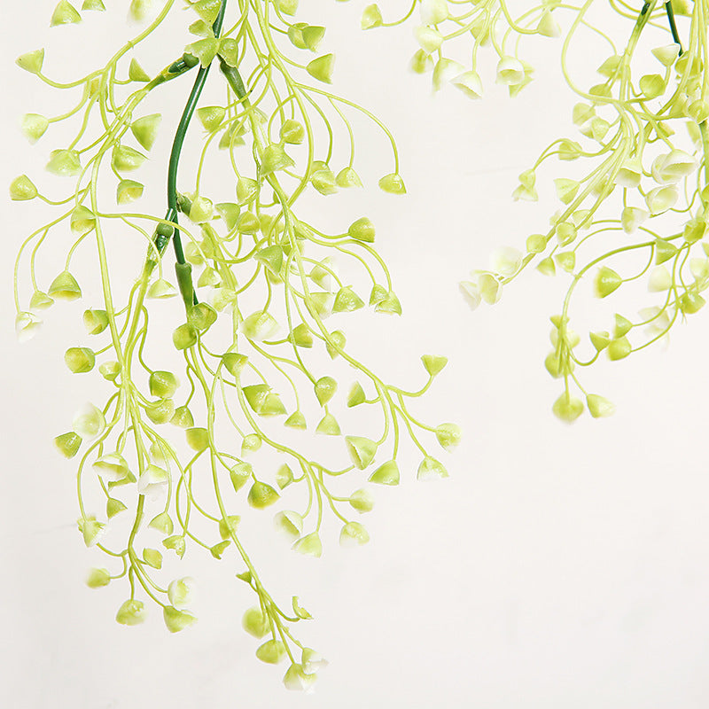 Artificial Golden Ball Willow Hanging Faux Flower Vine, 6 Ft, Bulk Quantity, Silk