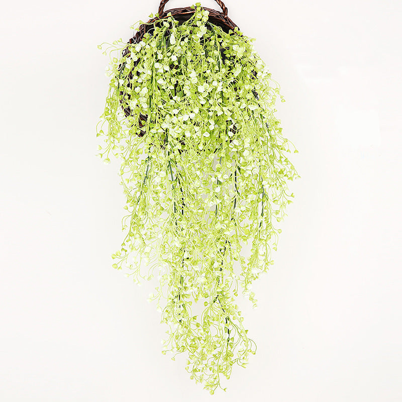 Artificial Golden Ball Willow Hanging Faux Flower Vine, 6 Ft, Bulk Quantity, Silk