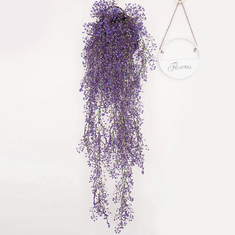 Artificial Golden Ball Willow Hanging Faux Flower Vine, 6 Ft, Bulk Quantity, Silk