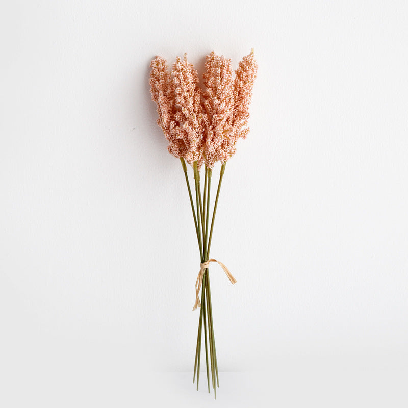 12 Inch Artificial Grain Corn Ears Stems Bulk Wheat Stalk Picks 12 Pcs