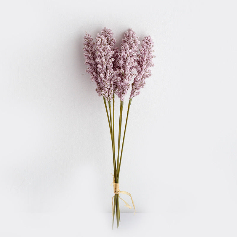 12 Inch Artificial Grain Corn Ears Stems Bulk Wheat Stalk Picks 12 Pcs
