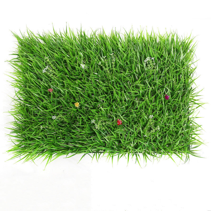 12 Inch Artificial Boxwood Panels Grass Wall Mat Backdrop 12 Pcs UV Protected